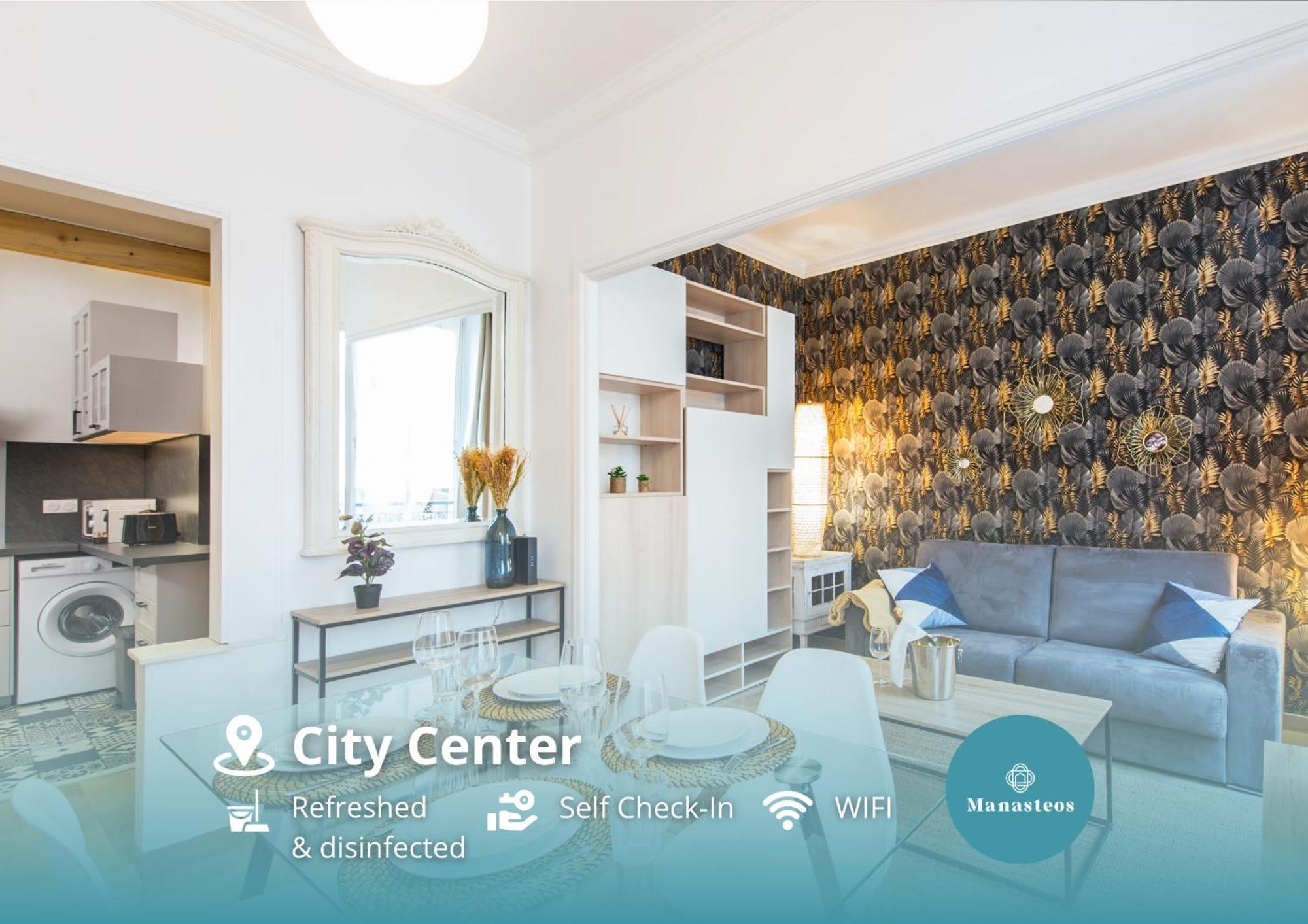 Apartment 1mn Monaco - Hypercentre - Renove - Bq