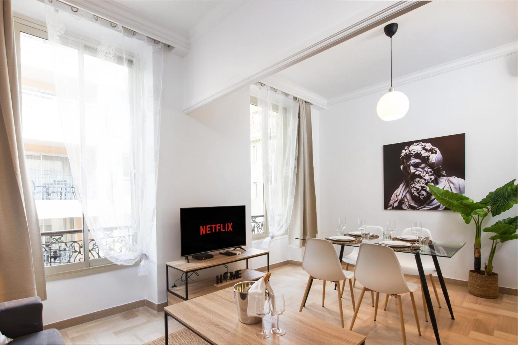 1mn Monaco - Hypercentre - Renove - Bq Apartment Beausoleil